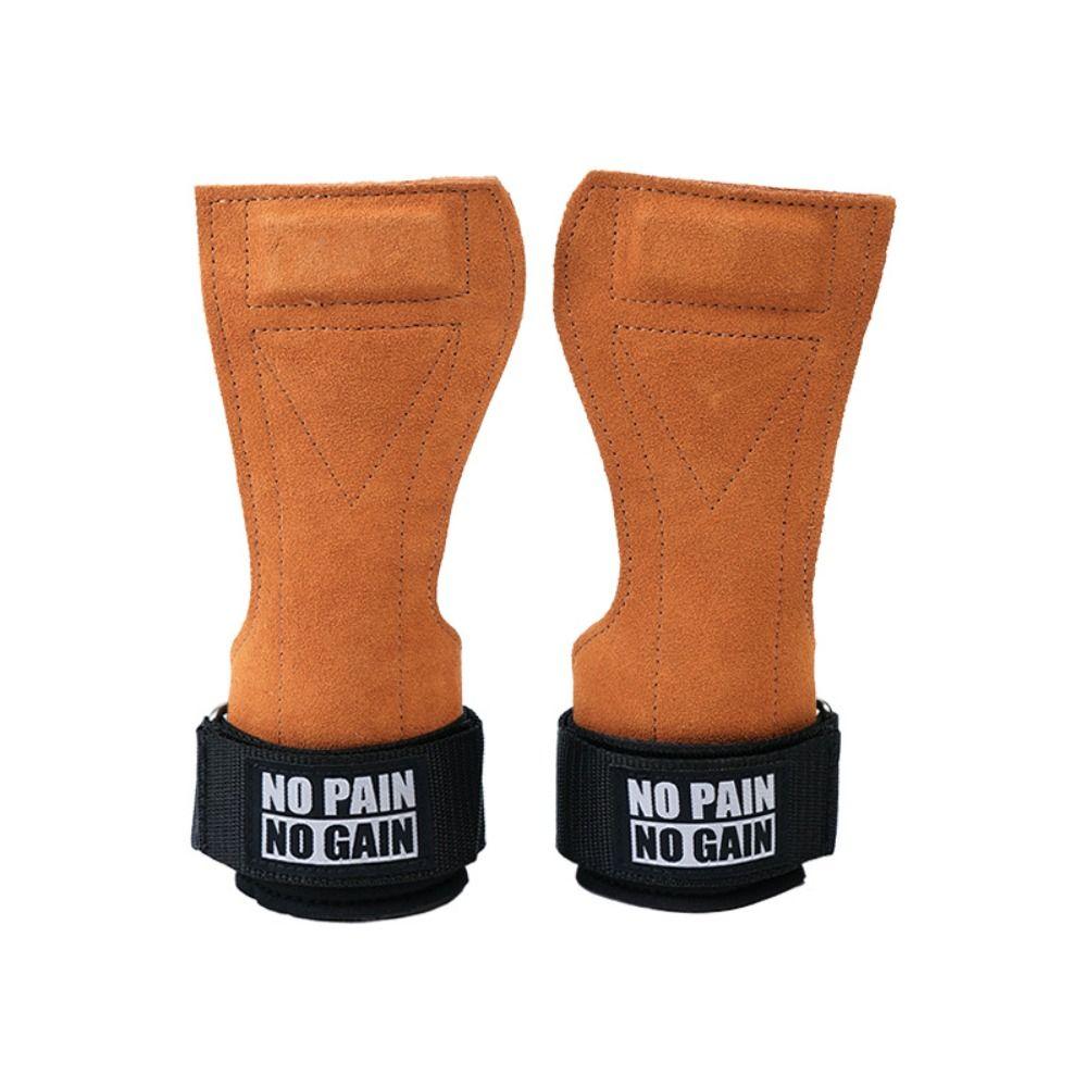 1 Pair Workhard Sports Wrist Pads Thicken Deadlift Power Straps Fitness Power Straps  Weightlifting