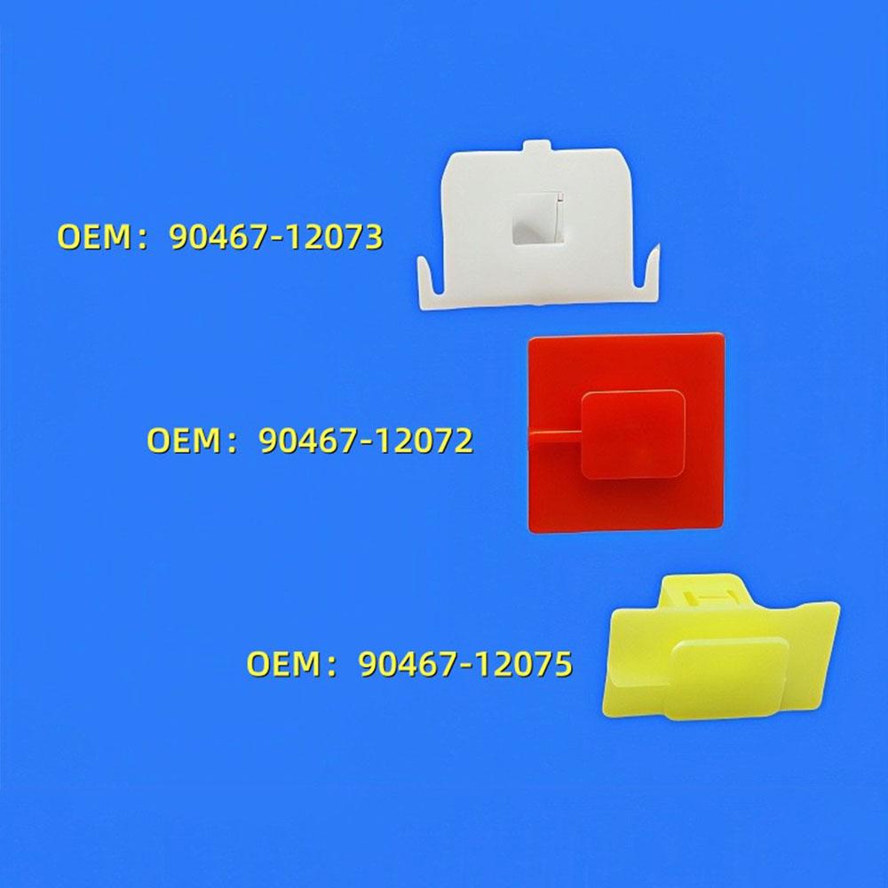 30Pcs Rocker Moulding Clips Kit For Toyota Land Cruiser 90467-12073 90467-12075