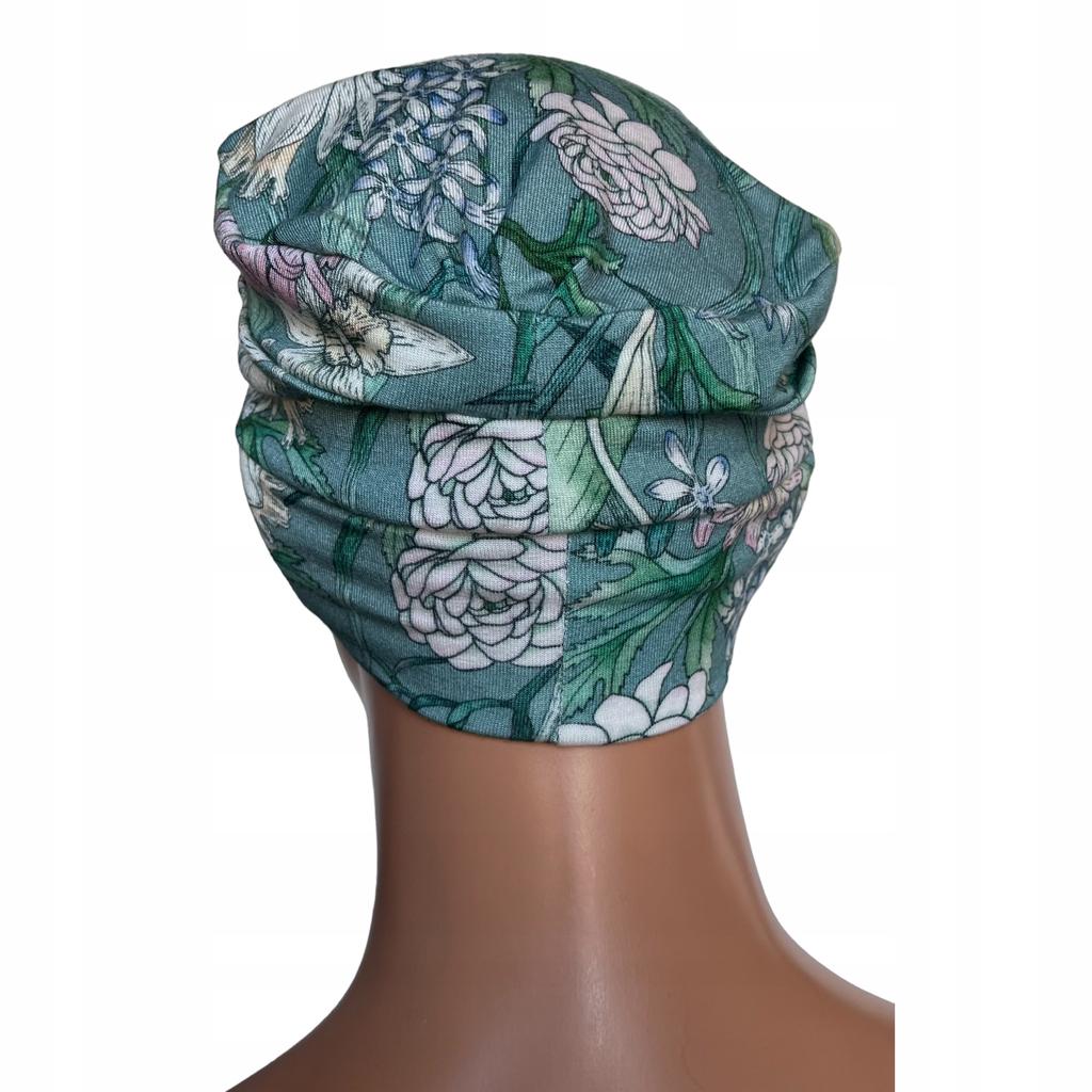 Turban Celestyna 420 Sportowa Czapka Z Bambusa Także Po Chemioterapii