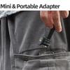 Portable Tripod Mount Adapter for DJI Action 5 Pro/4/3 Pocket 3 Insta360 Ace Pro 2 X5