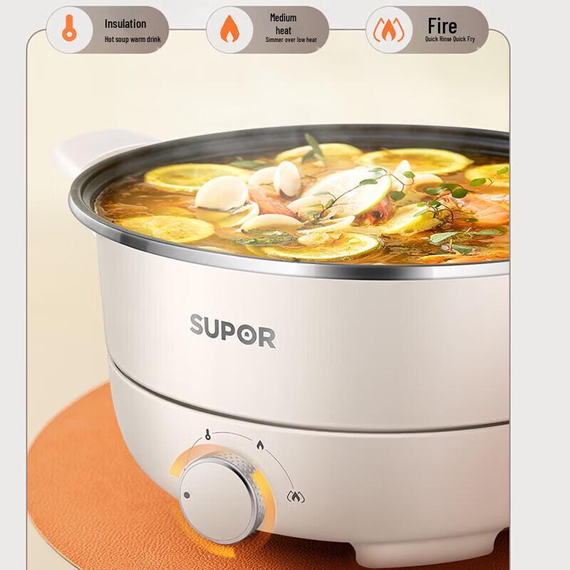 SUPOR 4L Multi-function Electric Cooker CN plug (adapter included)