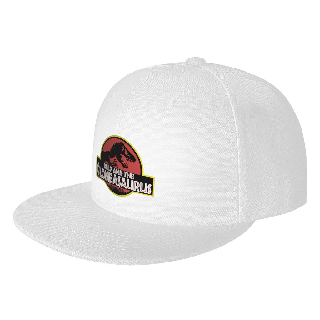 Fashion Billy and the Cloneasaurus Flat Brim Sun Hat  Holiday Travel Caps For Women