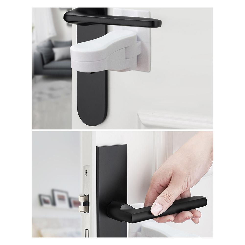 Universal Children Safety Door Lock Door Lever Lock Anti-open Handle Lock Protection Device for Children Safety Door Lever Lock