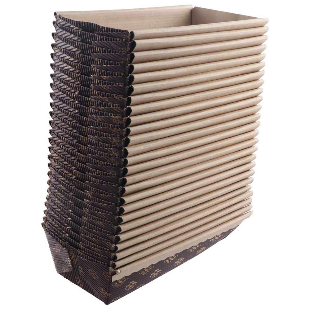 Party 25Pcs Baking Disposable Rectangle Cake Liner Paper Loaf Pans Bread Tray Toast Box