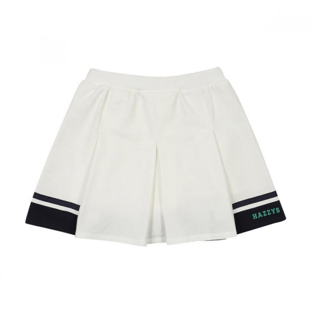 

[hedges Kids] Hrc Pleated Jersey Skirt Ivory Hus23sa59m Iv 155