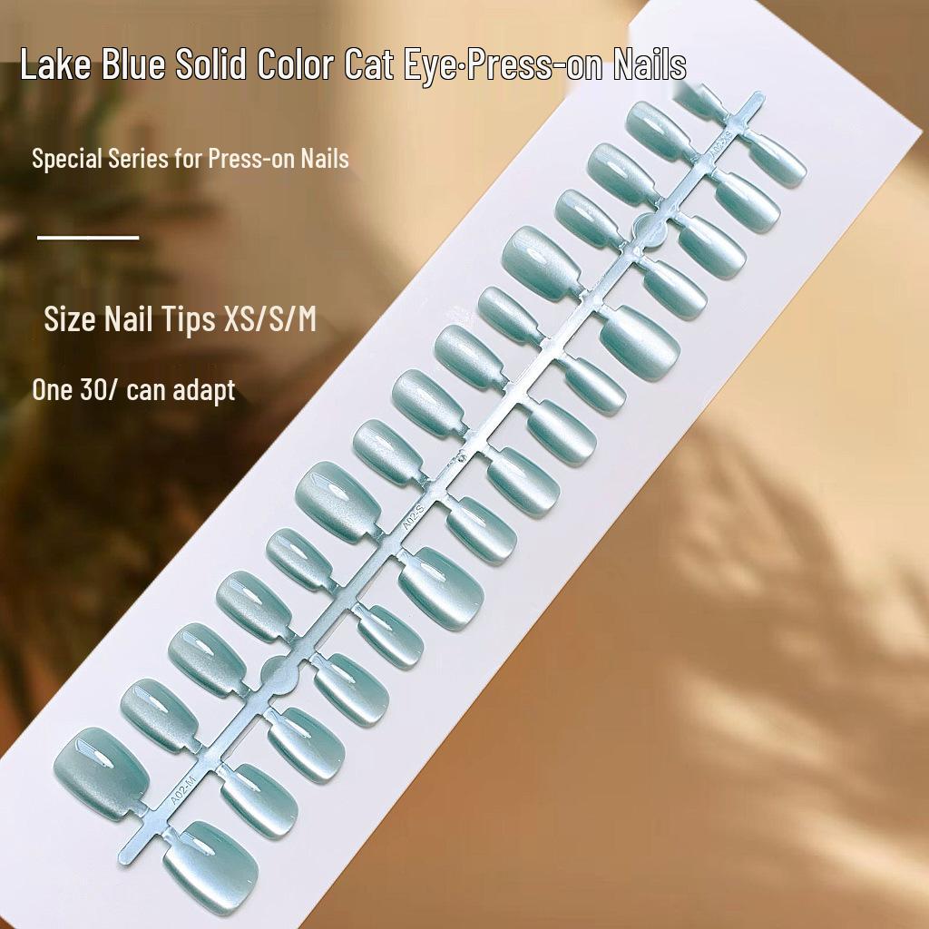 

Бусины из кошачьего глаза, высококачественные однотонные накладные ногти