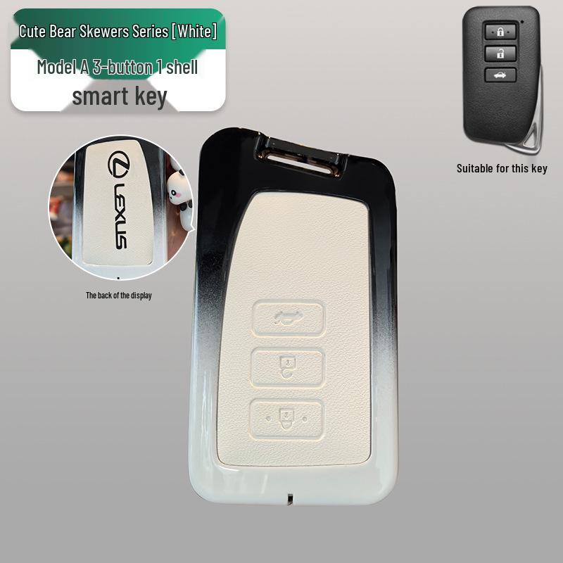 Premium Alloy Key Cover for Lexus ES200, RX300, NX200 (Women s Edition)