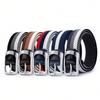 Belt Men's Multi-color Breathable Woven Elastic Canvas Needle Buckle Casual Elastic Waistband
