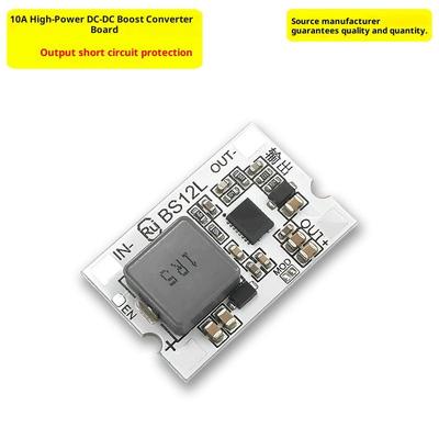 1 pièce 2,7-11V vers 5V/12V 10A Mini carte Step-Up Convertisseur Boost DC-DC avec Protection contre les Courts-Circuits pour Appareil Électronique