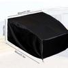 For Outdoor RV Roof Air Conditioner Cover with Dual Protection Against Wind and Weather Using Waterproof Oxford Polyester Fabric