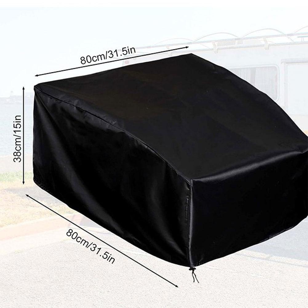 For Outdoor RV Roof Air Conditioner Cover with Dual Protection Against Wind and Weather Using Waterproof Oxford Polyester Fabric