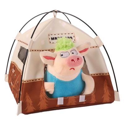 Decoration Simulated Outdoor Tent Oxford Cloth Doll Small Tent Camping Tent Model  Christmas Gift