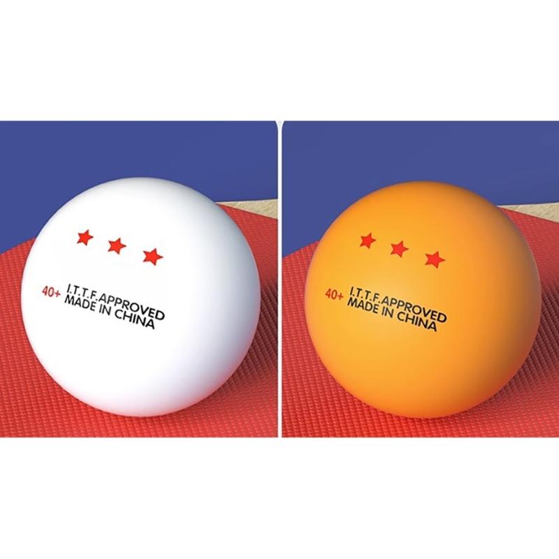 10 Pcs Durable PingPong Ball 3-Star Table Tennis Ball Standard Table Tennis Ball Outdoor Sports Accessories Durable