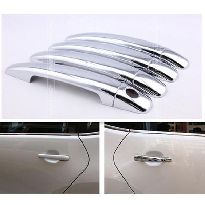 FUNDUOO For Peugeot 3008 2013 2014 2015  CHROME DOOR HANDLE COVER TRIM Free Drop Shipping Car