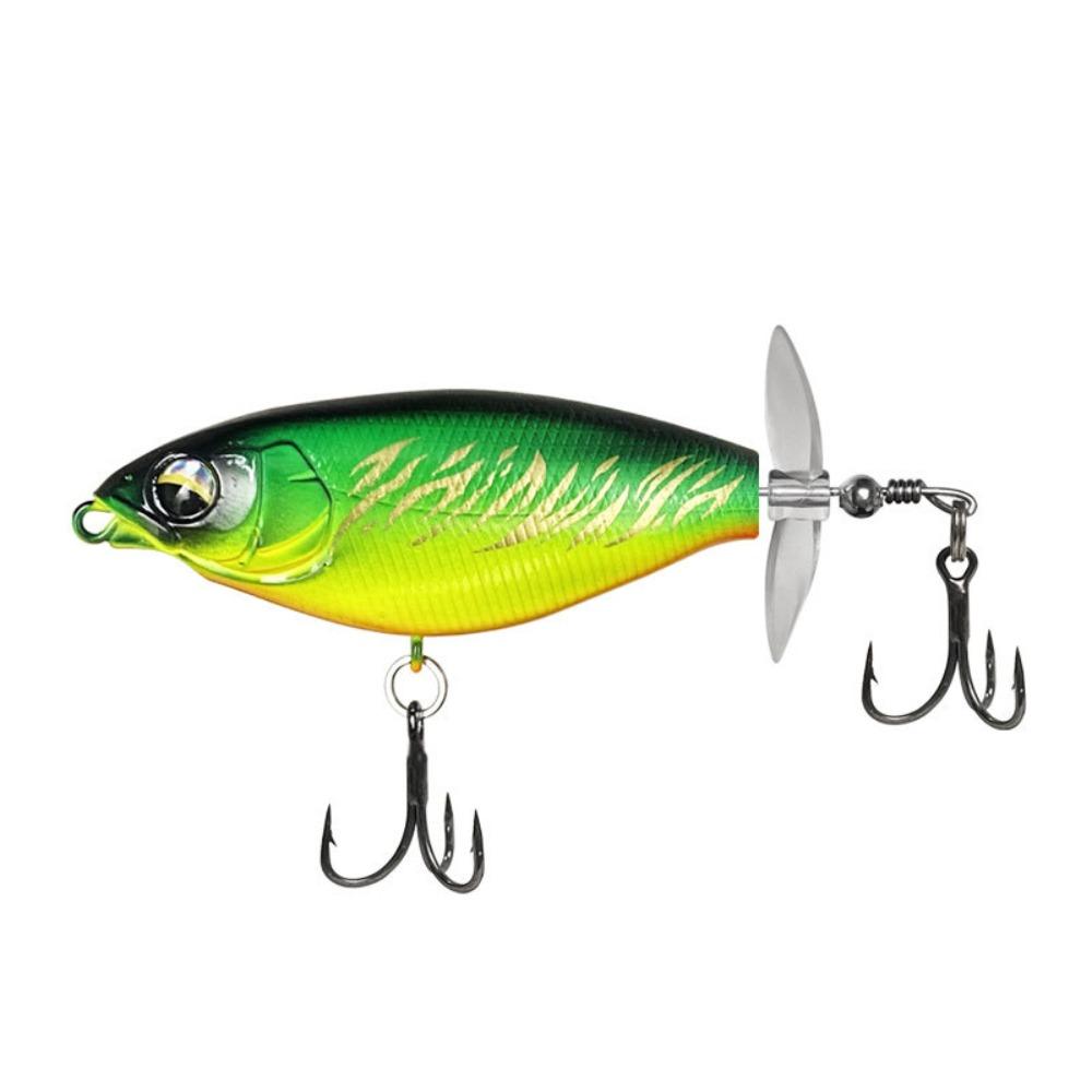 7cm/6g 9cm/11g Propeller Warbler Lure Popper Bass Fake Bait 2024 Hardbait  Fishing