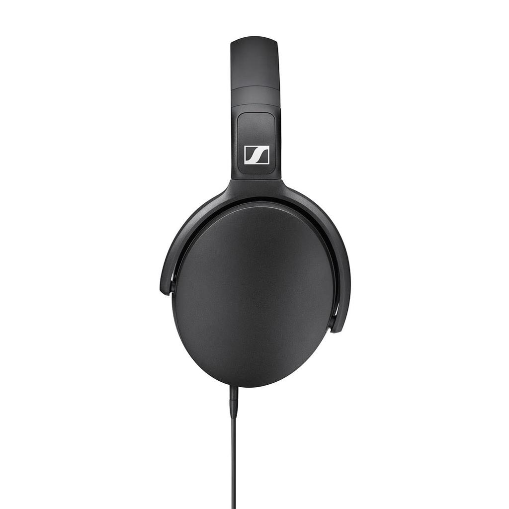 Sennheiser HD 400S Fones de Ouvido com Fio, Fechados, com Controle Remoto Inteligente, Design Dobrável Durável, Leves e Compactos [Produto Oficial Japonês]