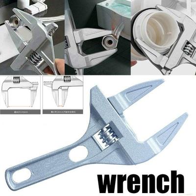 Νέο κλειδί γενικής χρήσης κλειδί λαβής κλειδιού Κράμα αλουμινίου μεγάλου ανοίγματος ρυθμιζόμενο κλειδί κλειδί Επισκευή μπάνιου