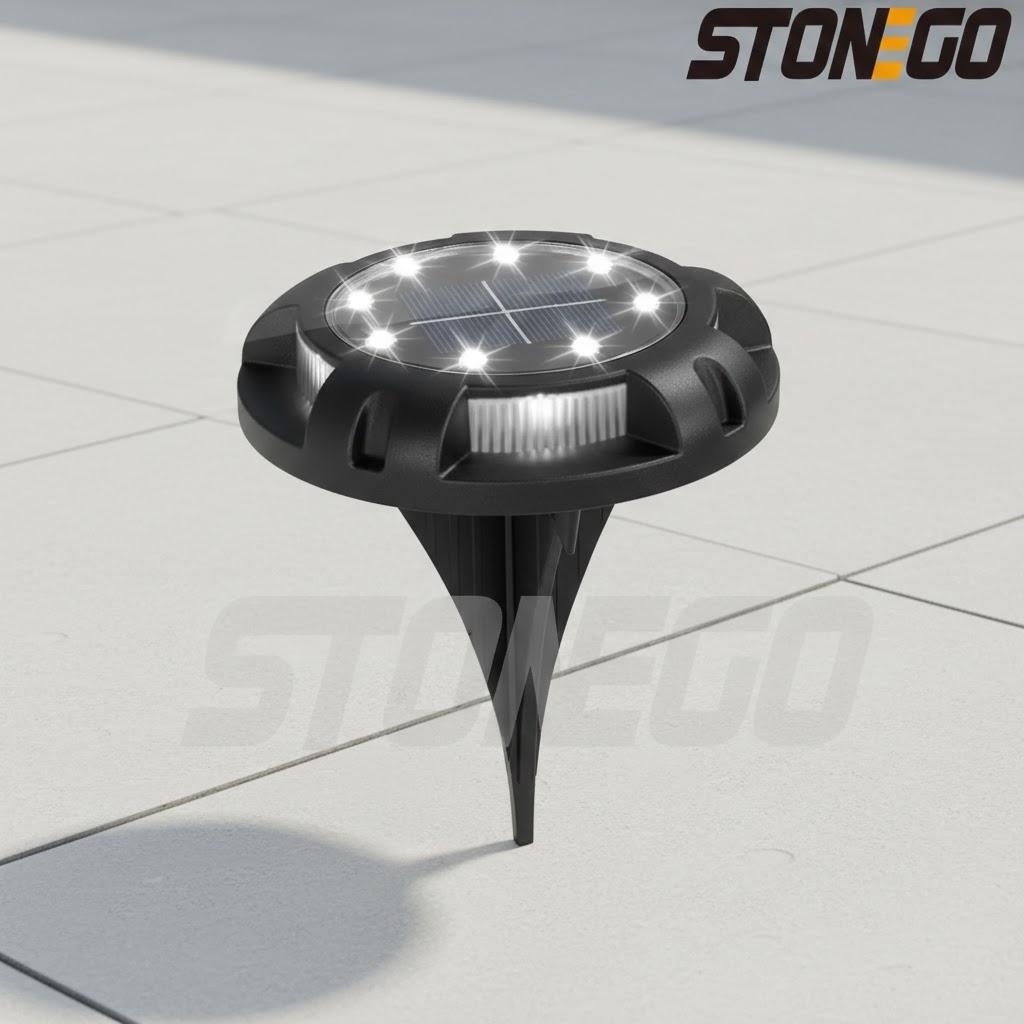 

12LED Solar Ground Light Waterproof Garden Outdoor Landscape Lighting Solar Powered Buried Pathway Lights белый