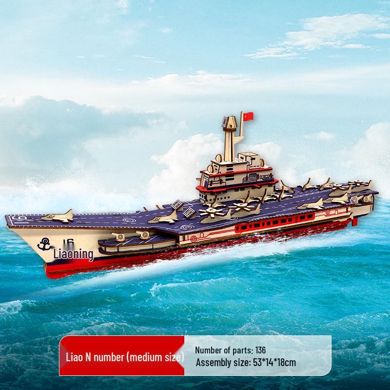 3D Wooden Ferris Wheel Puzzle - Educational DIY Gift for Kids