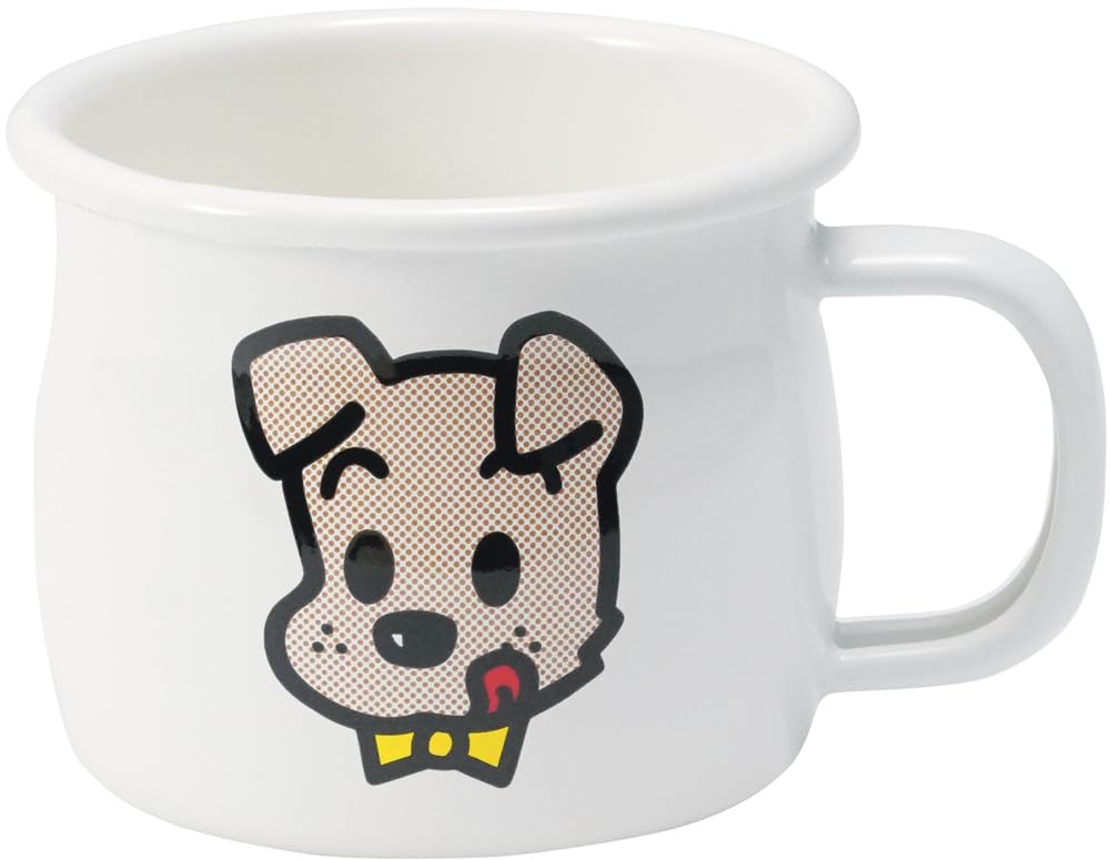 

Toyo Horo OSAMU GOODS Face Enamel Mug Dog Size: Body: Approx. W11.8 D9.2 H8.3 / Package: Approx. W12.1 D9.5 H8.8 OG-15