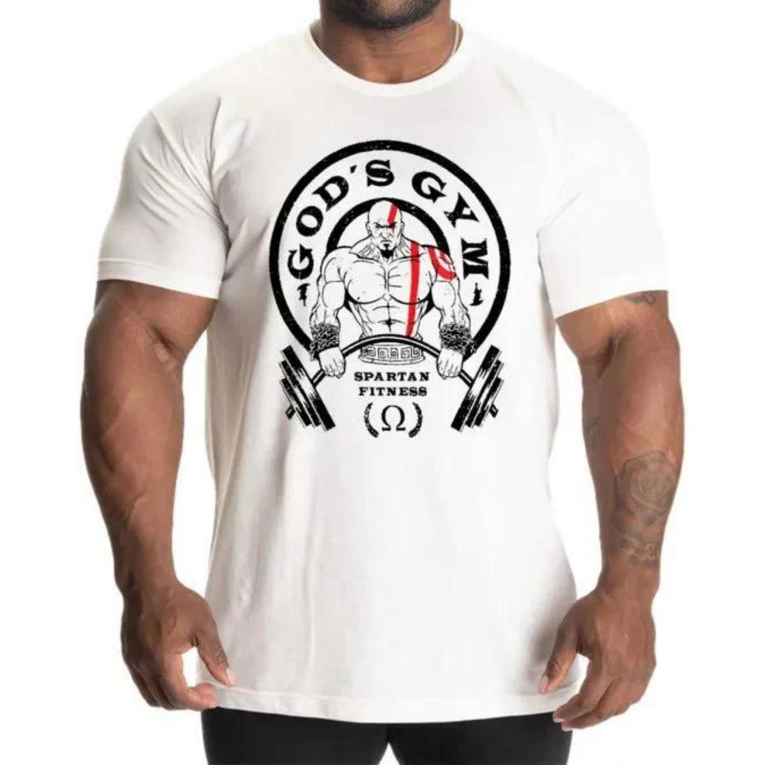 

GODS GYM Фитнес Тренировки Тренажерный зал Отдых Футболка Мужская и Женская Люксовый Бренд Топ S чёрный