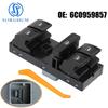 6C0959857 Car Electric Power Master Power Window Glass Control Switch Button For VW Polo 2014 2015 2016 2017 2018 6C0 959 857