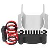 RC Motor Cooling Fan Heatsink Fan RC Accessory for Traxxas 1 18 Remote Control Car Silver