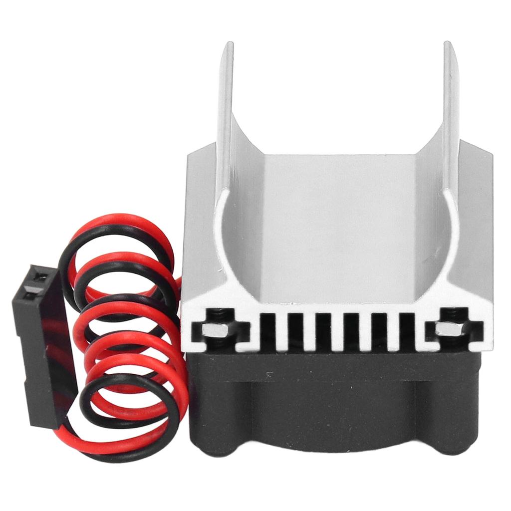 RC Motor Cooling Fan Heatsink Fan RC Accessory for Traxxas 1 18 Remote Control Car Silver