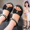 New Girls' Summer Sandals - Fashionable, Non-Slip Princess Shoes for Kids with Soft Bottom, Korean Style