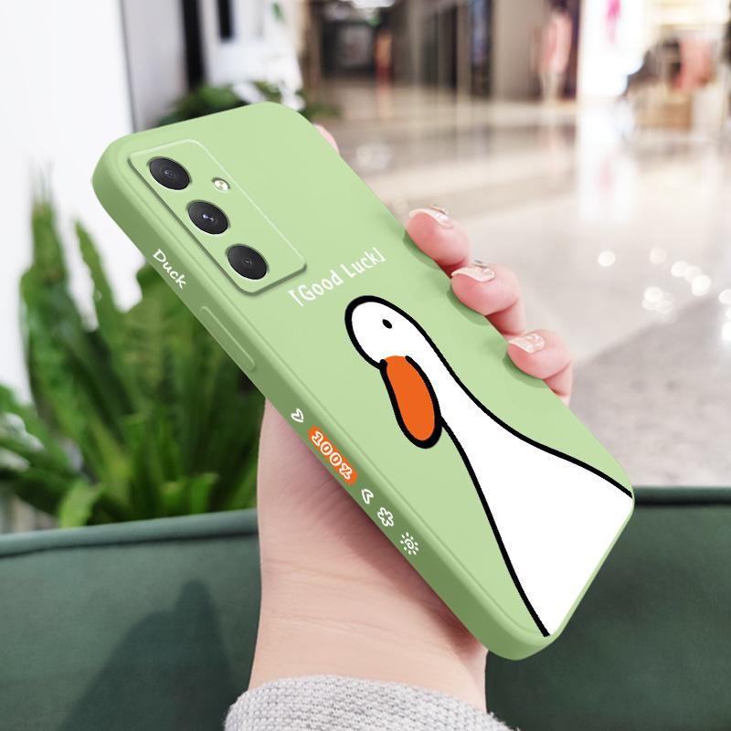 

Lucky Duck Phone Case For Samsung Galaxy A17 A07 A56 A36 A26 A16 A06 A55 A35 A25 A15 A05 A54 A34 A24 A14 A04 Silicone Cover Samsung A54 5G
