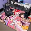 Custom Name Neon Kpop BP Rug for Living Room, Game Rooms, Office, Bedroom, Floor Mat Playful Design, fan gifts Christmas decor