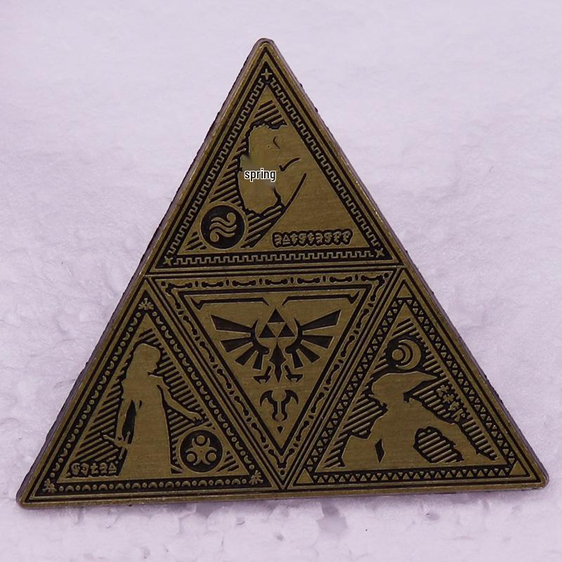 Zelda: A Link to the Past Retro Brooch Badge