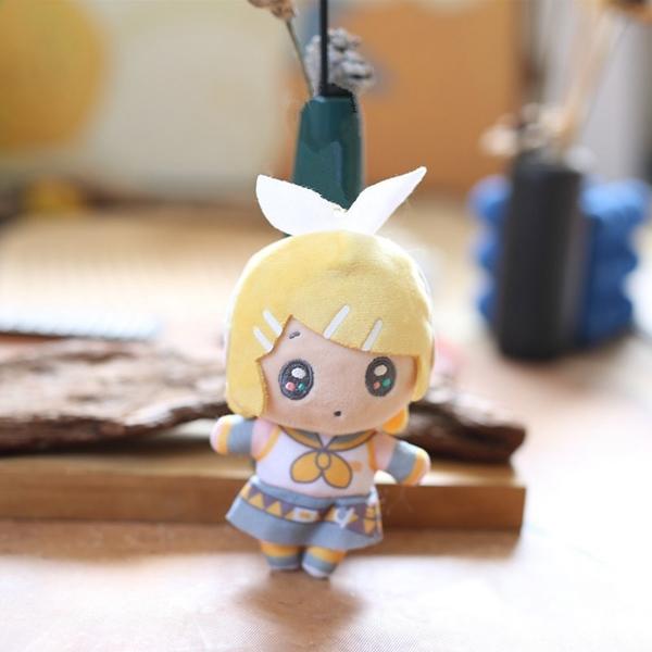 1 шт. Аниме Хатсуне Мику Плюшевая Кукла Кагамине Рин Лен Мегурине Лука MEIKO KAITO Фигурки Коллекция Подарок Игрушка