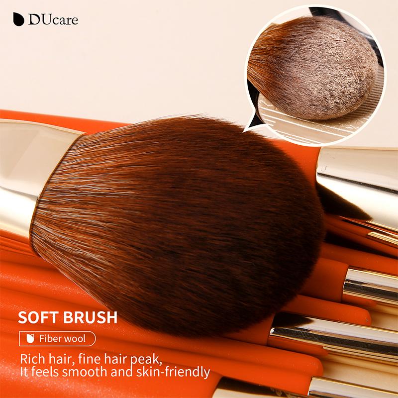 DUcare 9 stücke Make-Up Pinsel Set Foundation Powder Blush Lidschatten Concealer Lip Eye Make Up Pinsel Kosmetik Schönheit Werkzeuge