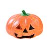 Slow Rebound Pumpkin Toys 1/4Pcs Halloween Stress Relief Toy, Smiling Head Squeeze Toy Clear Glitter Office Desk for Relieve Anxiety