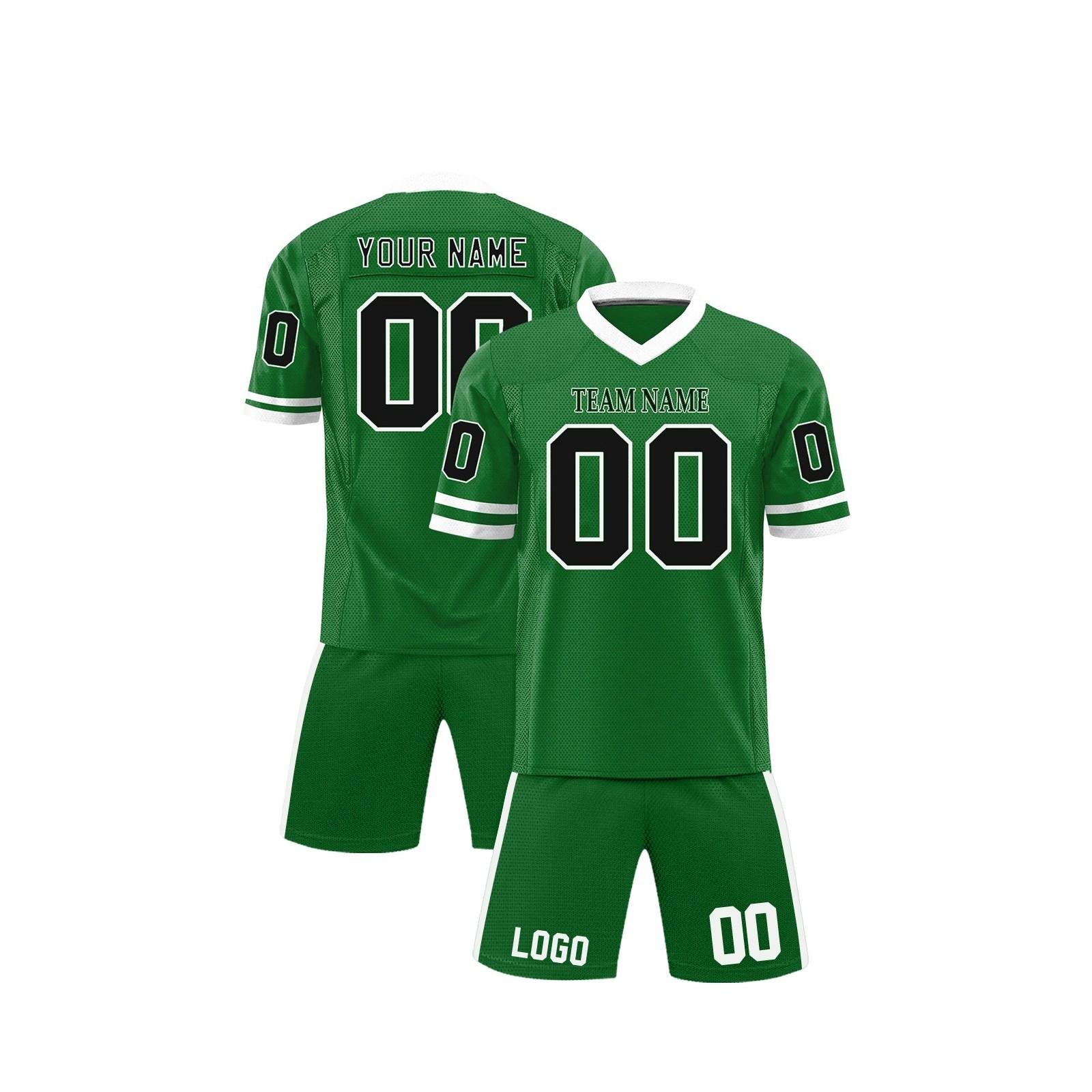 

Индивидуальные футбольные майки с персонализированным напечатанным названием и номером команды, спортивная форма для мужчин, женщин, молодежи S темно-зеленого