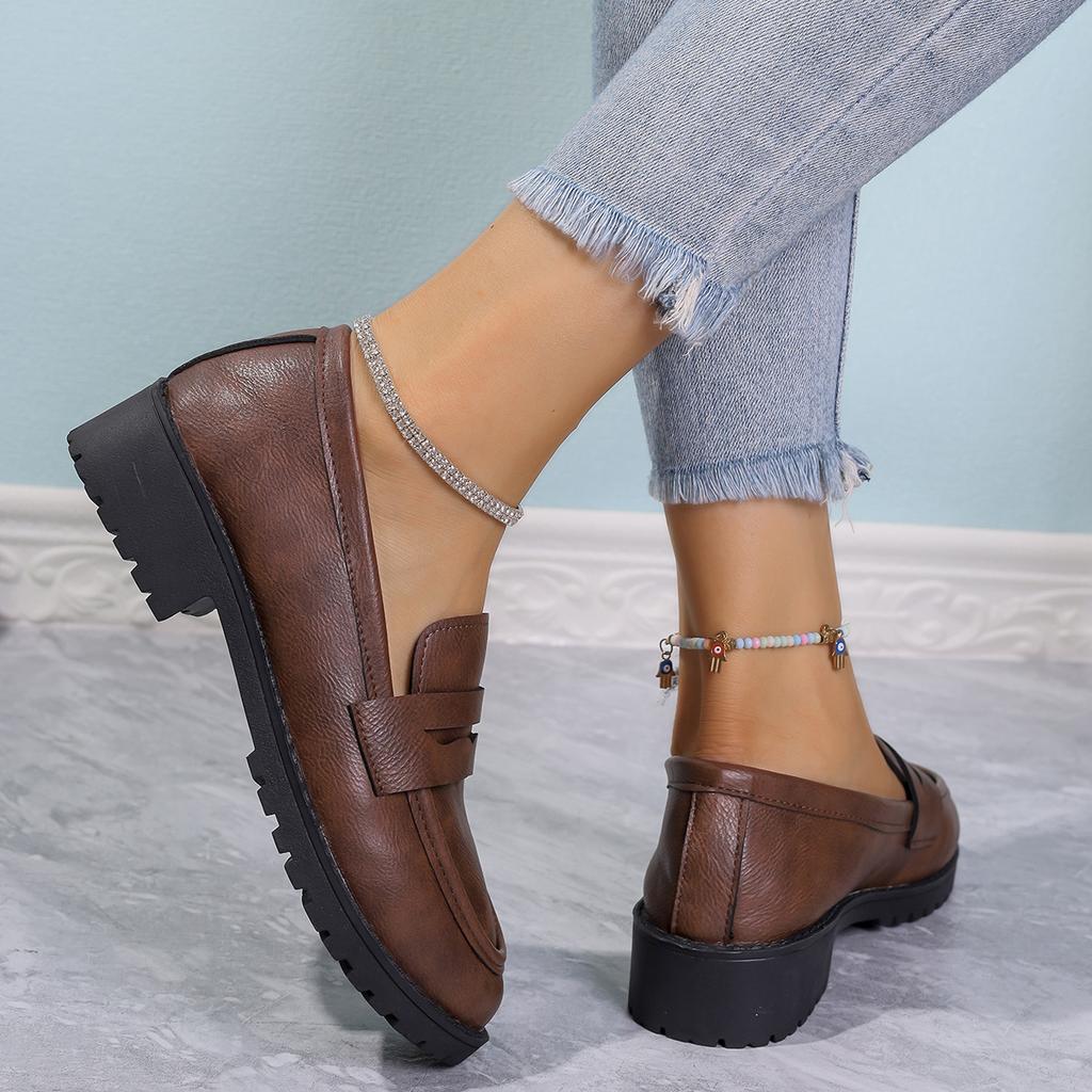 Fashion Women School Students Uniform Shoes  Round Toe Buckle Trap Women Girls Lolita Cosplay Shoes Sweet Casual Shoes