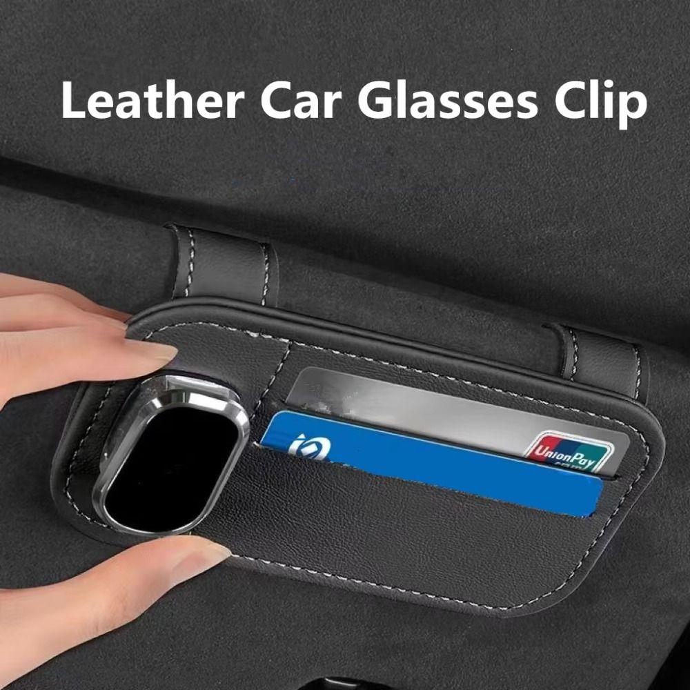 Universal Fit Glasses Clip Anti-scratch Eyeglasses Hanger Vehicle Accessories
