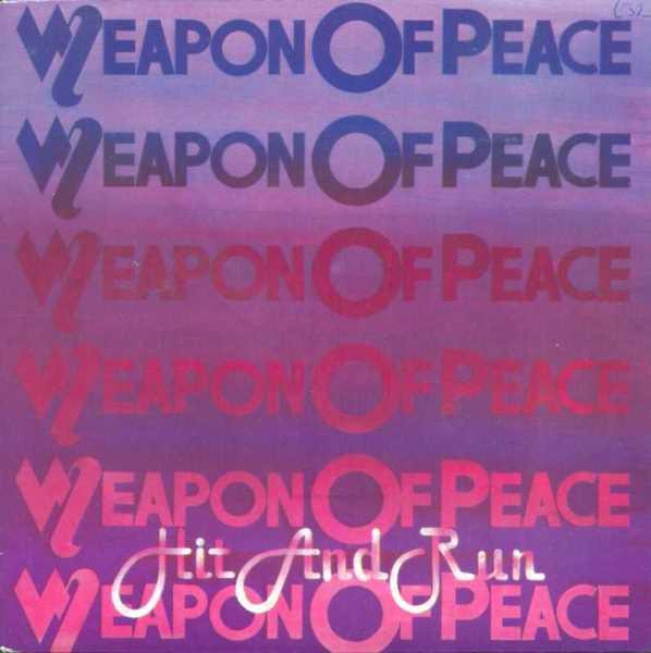 7inch Record WEAPON OF PEACE - Hit And Run SAFE48 SAFARI 1982 UK & Irela Dance & Electronica Used