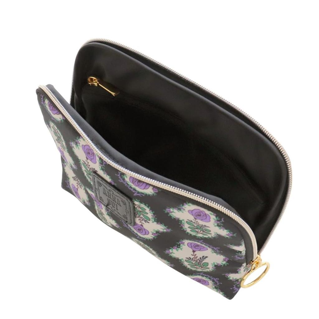 Anna Sui Rose Pattern Pouch by Anna (Black) Sui, Women's, 000150-0007-01