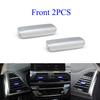 Chrome Plated Trim Rear Air Conditioning Toggle Piece AC Vent Outlet Tab Clip For BMW X3 X4 G01 G02 F97 F98 2018 2019 2020 2021