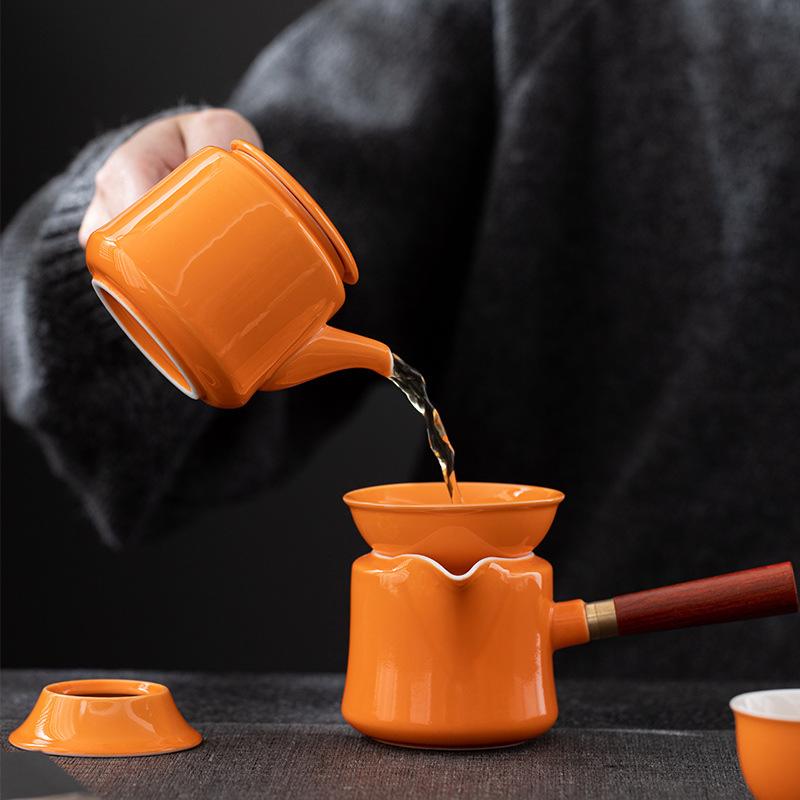 Ceramic Portable Travel Tea Set Bank Company Portable Tea Set