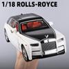 1:18 Rolls Royce Phantom Luxusauto Legierung Druckguss Metallmodell Ton & Licht Rückziehspielzeug Trendiges Ornament Geburtstagsgeschenk Für Jungen