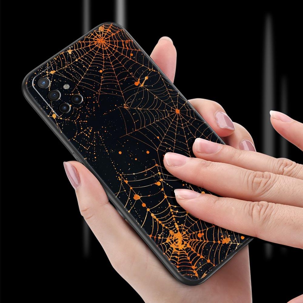 Spider Web Phone Case For Oneplus 13R 13 12R 11 10T 10R Nord N100 N200 N10 10 9 9R 9RT CE 3 2 Z Pro 5G Soft TPU Cover Fundas Bag