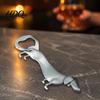 Unique Kitchen Bar Gadget Dachshund Dog Bottle Opener Zinc Alloy Cute Puppy Beer Decorative Animal Opener Portable Metal for And Home Solid Tool