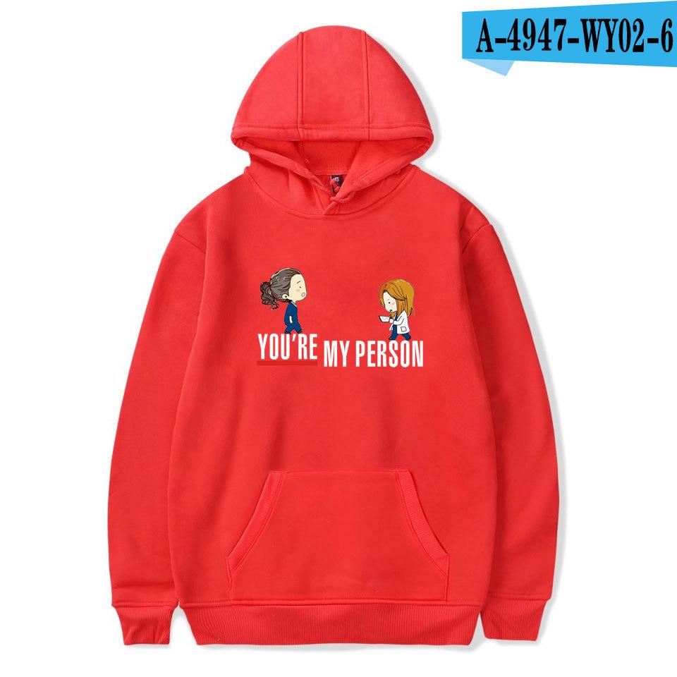 Unisex Grey's Anatomy Hoodie - Stylish Hooded Sweatshirt for Winter