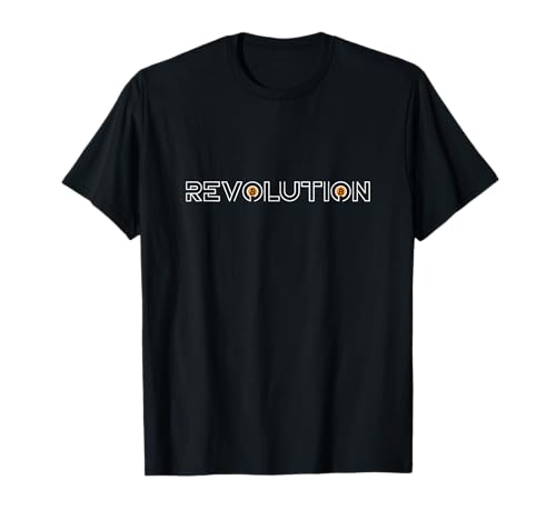 Revolution Bitcoin Crypto Currency Blockchain T-Shirt