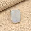 Rainbow Moonstone Gemstone Handmade 925 Sterling Silver Ring Jewelry