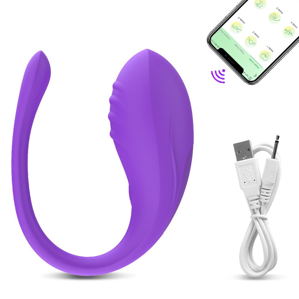 2022 APP Female Vibrator Couple Outdoor Wear Vibrating Egg Stimulating Sex Toy Clitoris Stimulating Massager Vaginal Stimulation