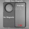 Magnetic Case For OPPO Find N6 Aramid Carbon Fiber Compatible MagSafe Cover Ultra Slim Lightweight Case Protective Cover